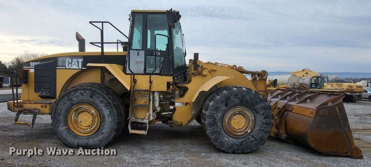image for item DO3551 1996 Caterpillar 980G  wheel loader