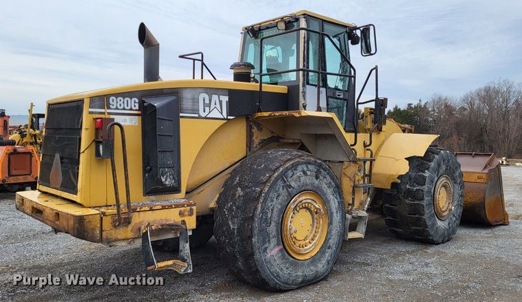 image for item DO3551 1996 Caterpillar 980G  wheel loader