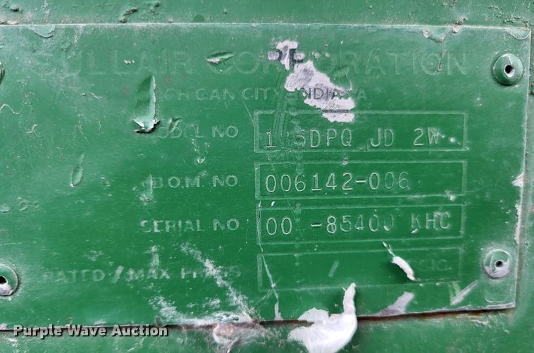 image for item DO3552 Sullair 185DPQ-JD2W  air compressor