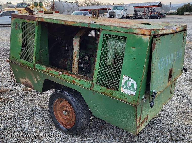 image for item DO3553 Sullair 185DPQ-JDD  air compressor