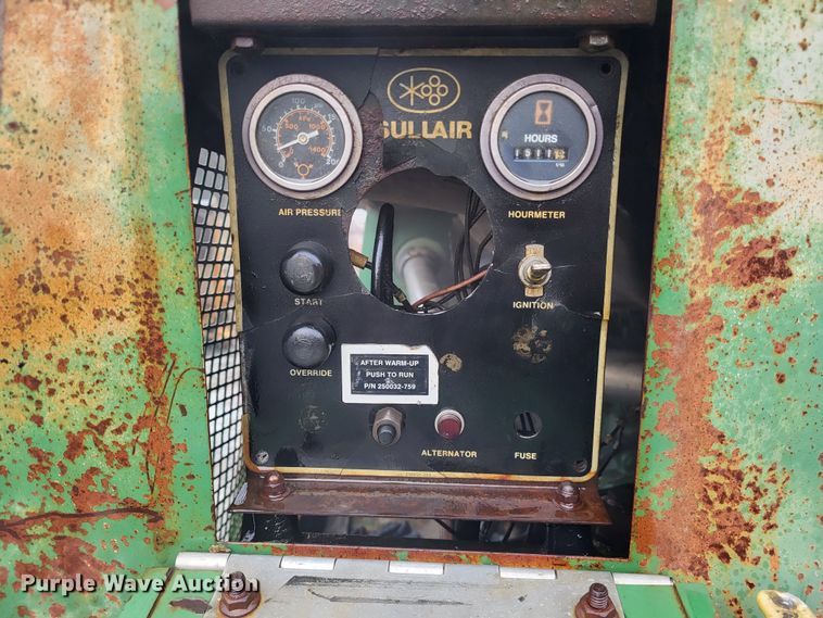 image for item DO3553 Sullair 185DPQ-JDD  air compressor