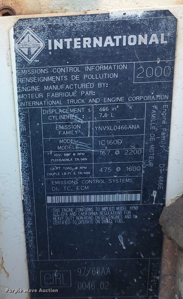 image for item DO3752 2001 Terex TS14G  conventional scraper