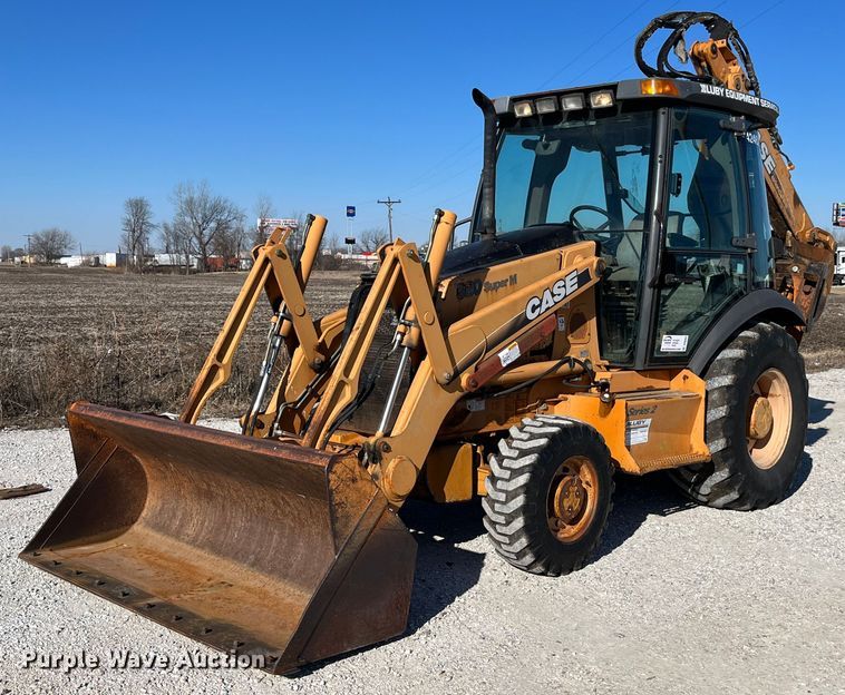 image for item DP0460 2007 Case 580 Super M II  backhoe