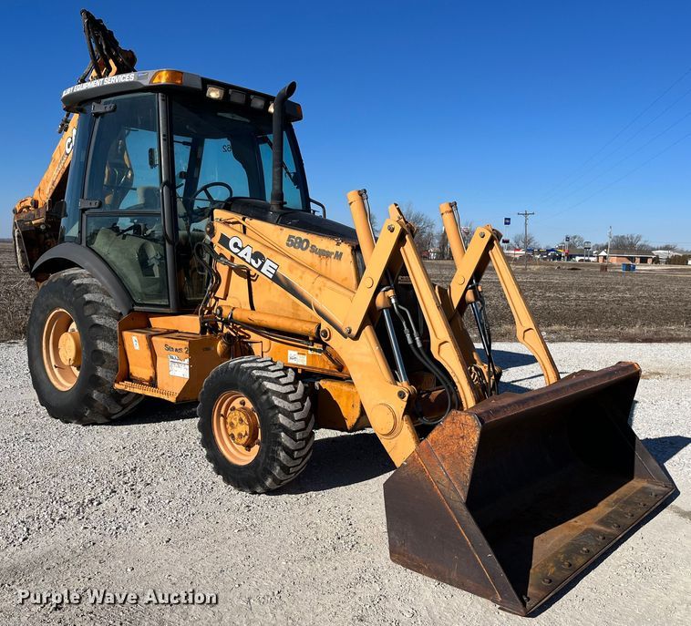 image for item DP0460 2007 Case 580 Super M II  backhoe