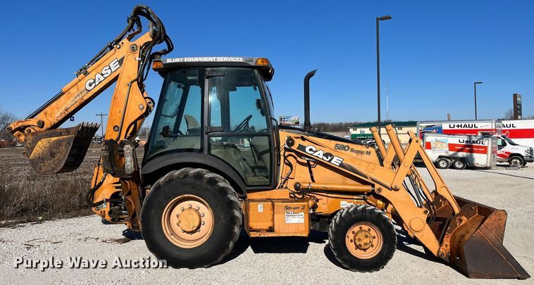 image for item DP0460 2007 Case 580 Super M II  backhoe