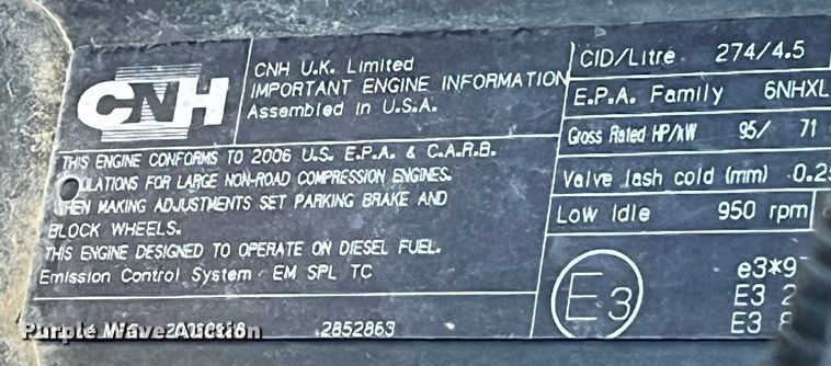 image for item DP0460 2007 Case 580 Super M II  backhoe