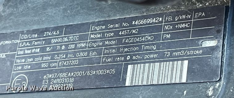 image for item DP0460 2007 Case 580 Super M II  backhoe