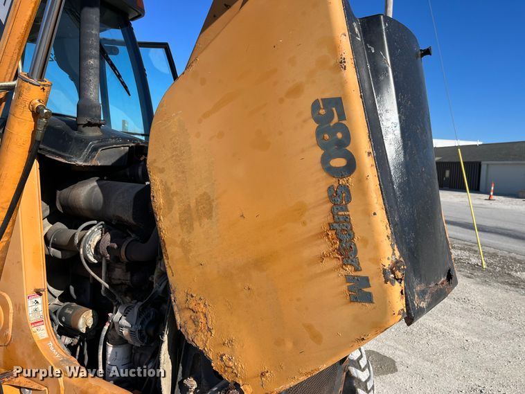image for item DP0460 2007 Case 580 Super M II  backhoe