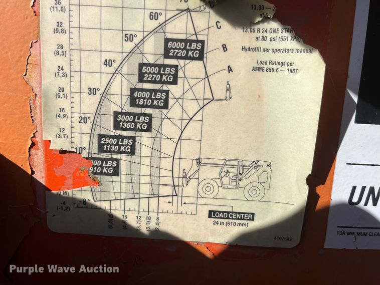 image for item DP0461 SkyTrak 6036  telehandler