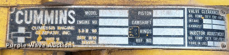 image for item DQ1959 1970 Galion 160 Series L  rigid frame motor grader