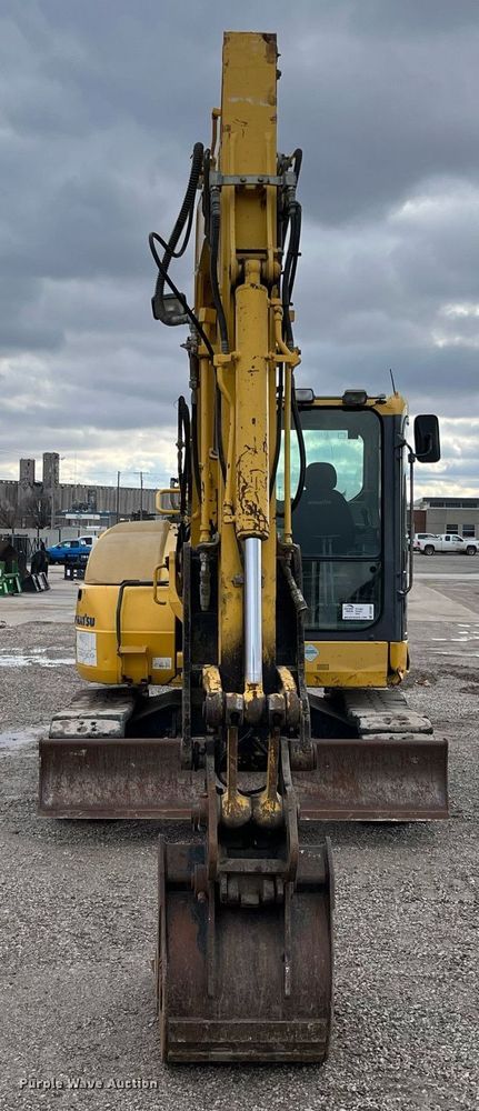 image for item DQ3981 2008 Komatsu PC88MR-8  mini excavator