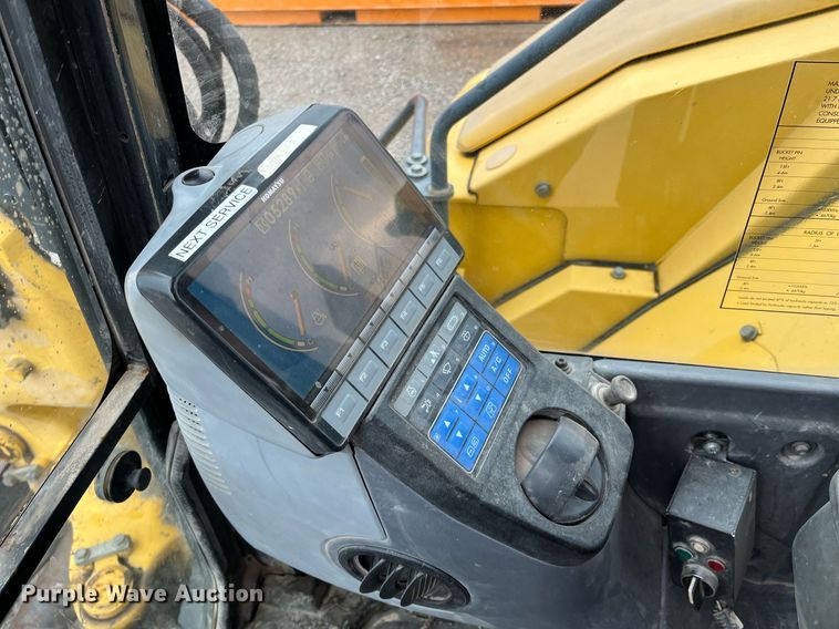 image for item DQ3981 2008 Komatsu PC88MR-8  mini excavator