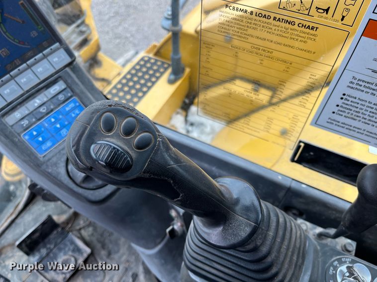 image for item DQ3981 2008 Komatsu PC88MR-8  mini excavator