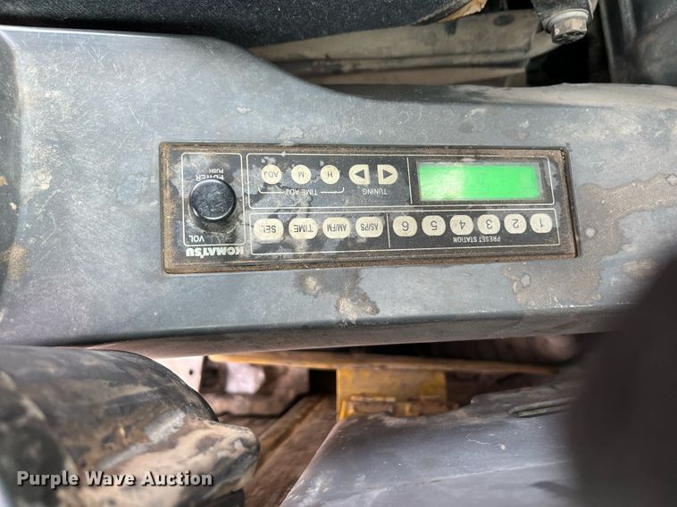 image for item DQ3981 2008 Komatsu PC88MR-8  mini excavator