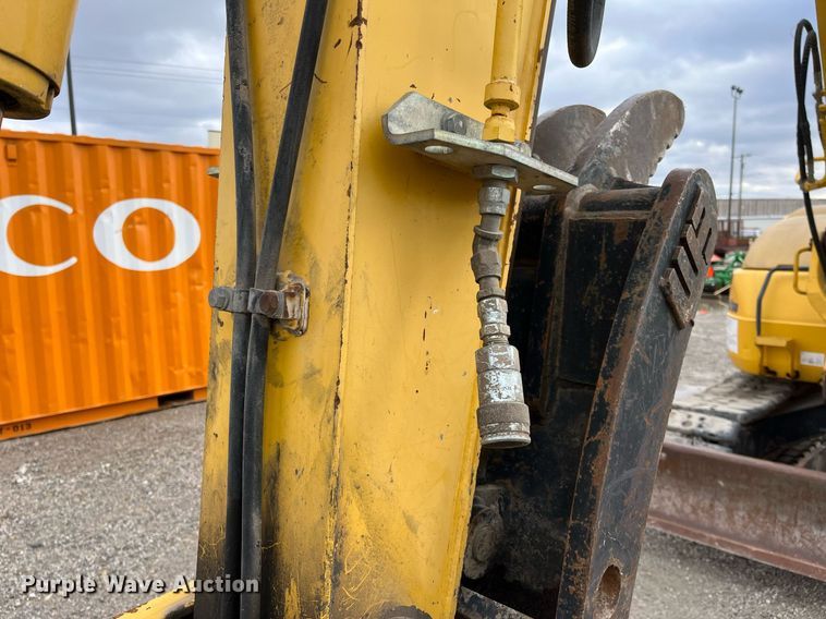 image for item DQ3981 2008 Komatsu PC88MR-8  mini excavator