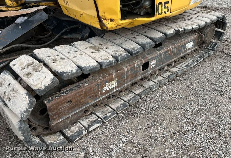 image for item DQ3981 2008 Komatsu PC88MR-8  mini excavator