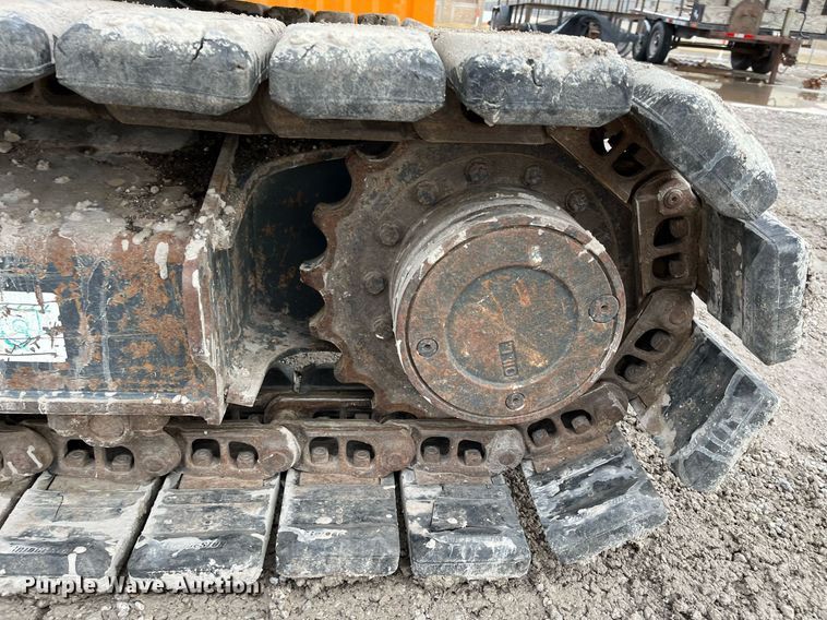 image for item DQ3981 2008 Komatsu PC88MR-8  mini excavator