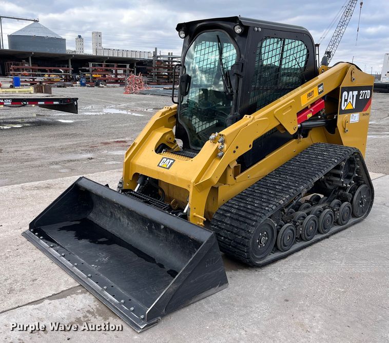 image for item DQ3985 2015 Caterpillar 277D  tracked skid steer loader