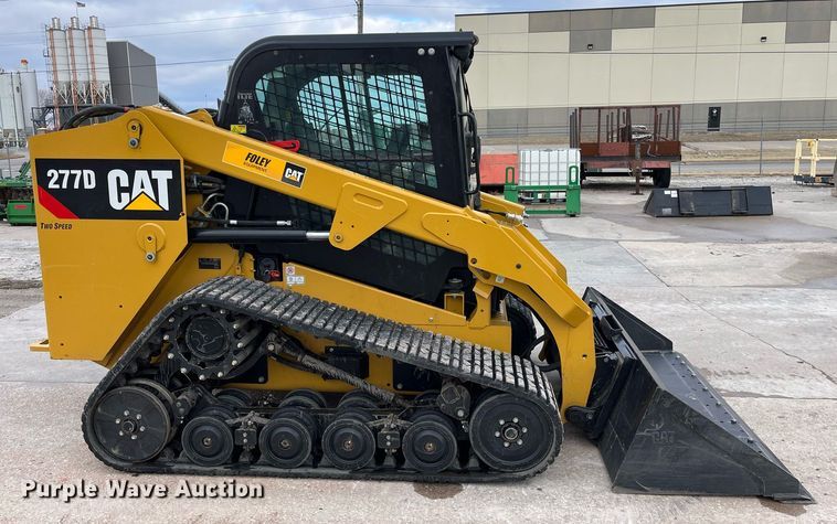 image for item DQ3985 2015 Caterpillar 277D  tracked skid steer loader