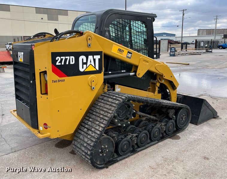 image for item DQ3985 2015 Caterpillar 277D  tracked skid steer loader