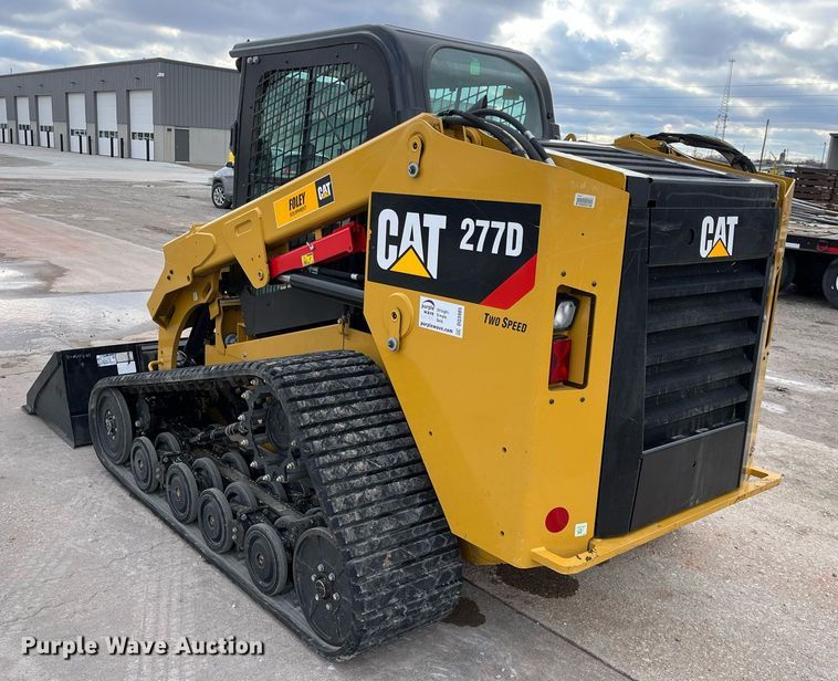 image for item DQ3985 2015 Caterpillar 277D  tracked skid steer loader