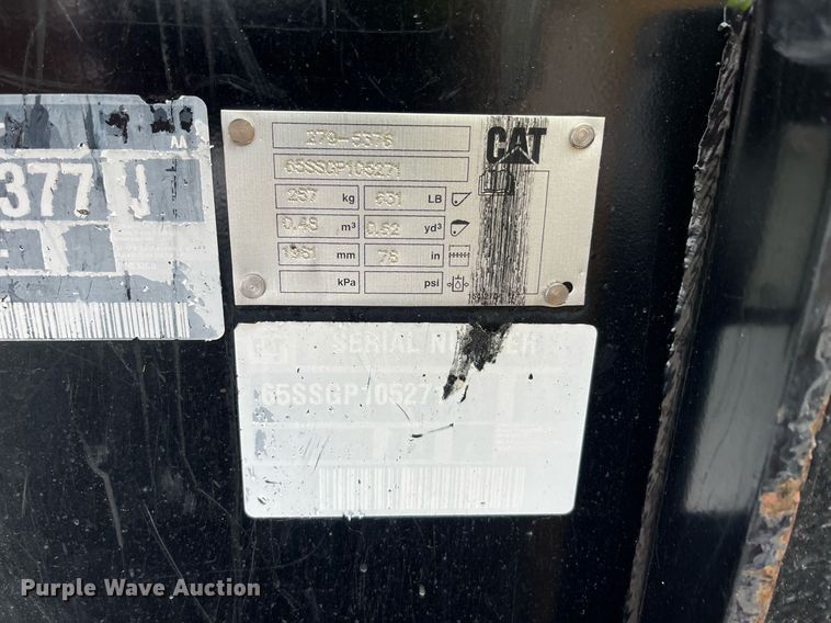image for item DQ3985 2015 Caterpillar 277D  tracked skid steer loader