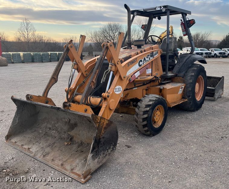 image for item DQ5077 2008 Case 570MXT  landscape tractor
