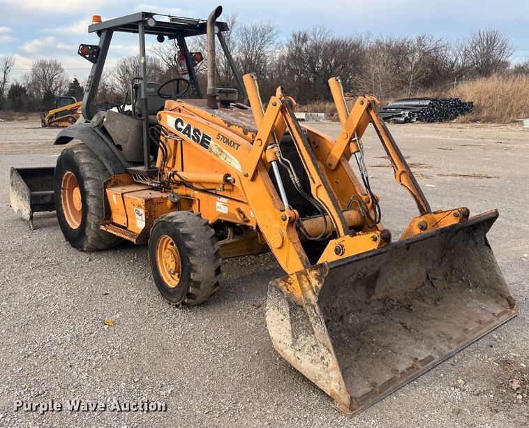 image for item DQ5077 2008 Case 570MXT  landscape tractor