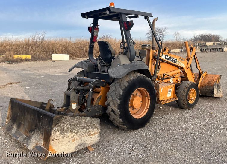 image for item DQ5077 2008 Case 570MXT  landscape tractor