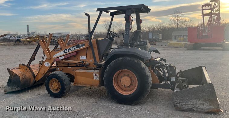 image for item DQ5077 2008 Case 570MXT  landscape tractor