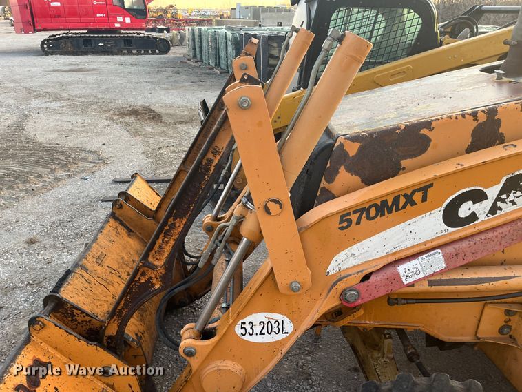 image for item DQ5077 2008 Case 570MXT  landscape tractor