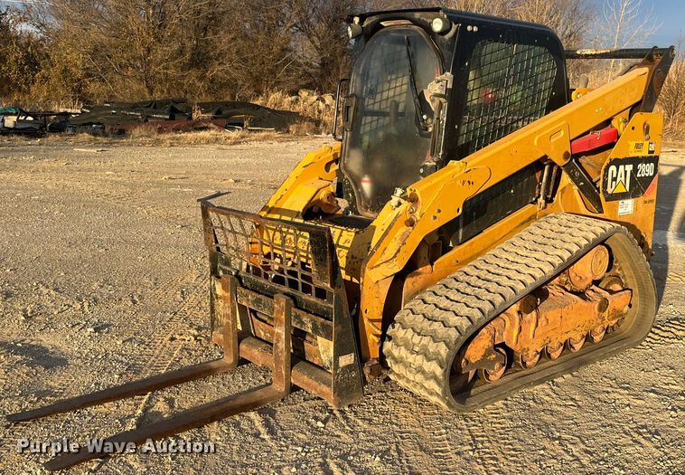 image for item DQ5078 2015 Caterpillar 289D  tracked skid steer loader