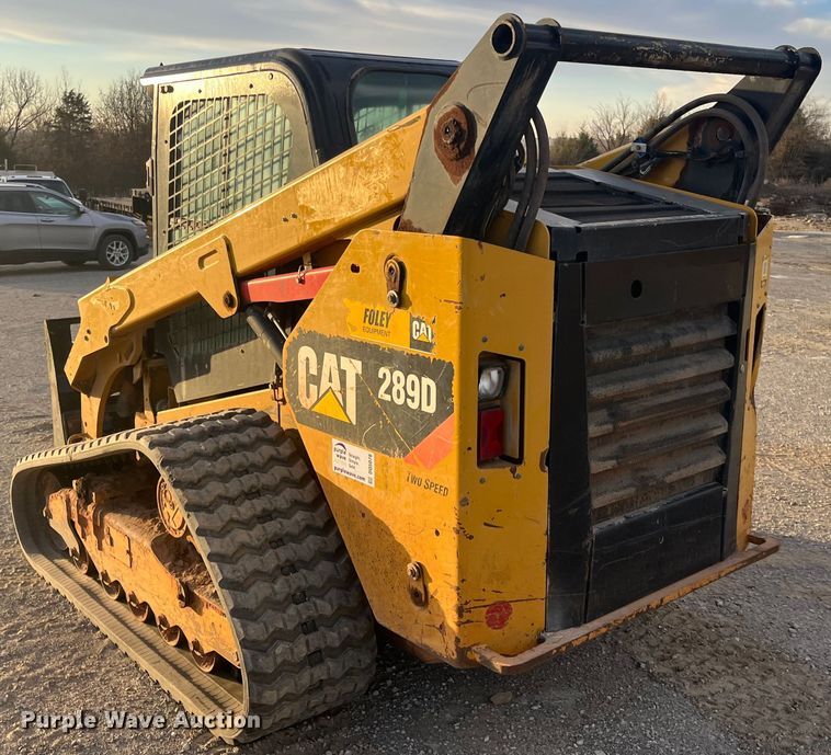 image for item DQ5078 2015 Caterpillar 289D  tracked skid steer loader