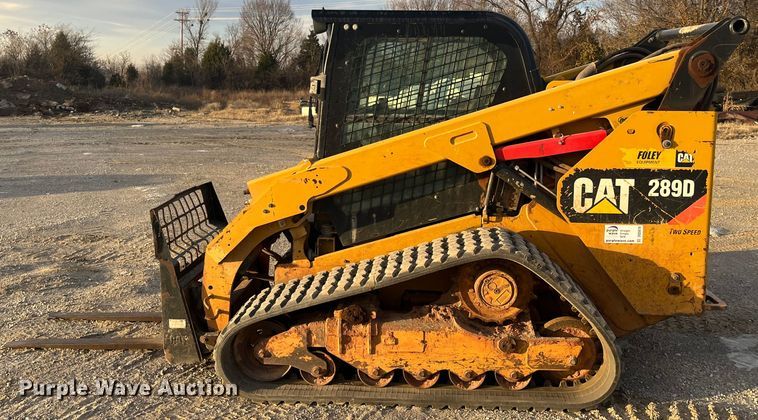 image for item DQ5078 2015 Caterpillar 289D  tracked skid steer loader