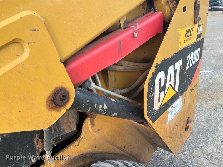 image for item DQ5078 2015 Caterpillar 289D  tracked skid steer loader