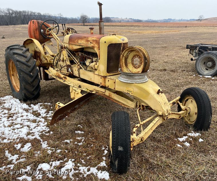 image for item DR7436 Allis Chalmers  rigid frame motor grader