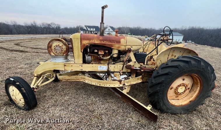 image for item DR7436 Allis Chalmers  rigid frame motor grader