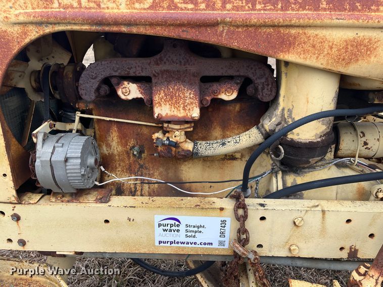 image for item DR7436 Allis Chalmers  rigid frame motor grader