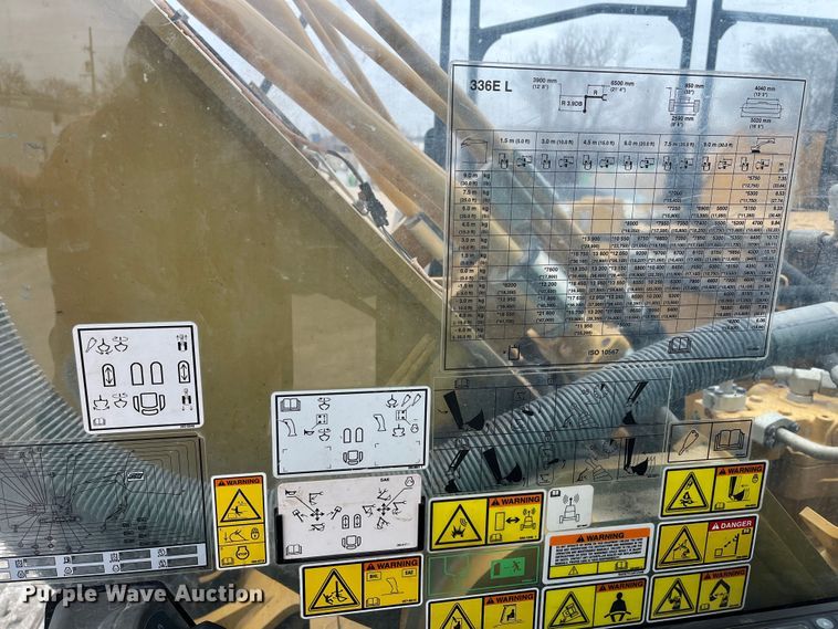 image for item DR7444 2014 Caterpillar 336E L  excavator