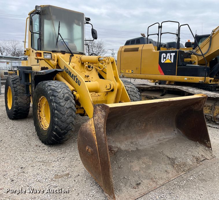 image for item DR7445 2002 Komatsu WA180-3MC  wheel loader