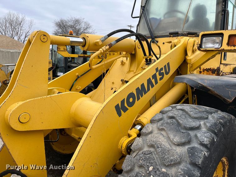 image for item DR7445 2002 Komatsu WA180-3MC  wheel loader