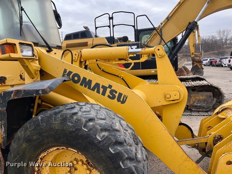 image for item DR7445 2002 Komatsu WA180-3MC  wheel loader