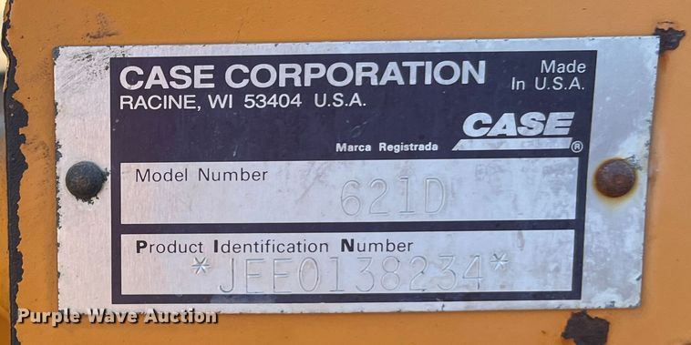 image for item DR7454 2005 Case 621D  wheel loader