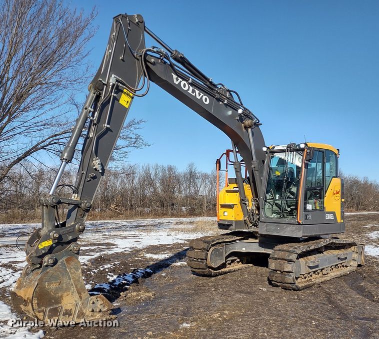 image for item DR8143 2021 Volvo ECR145EL  excavator