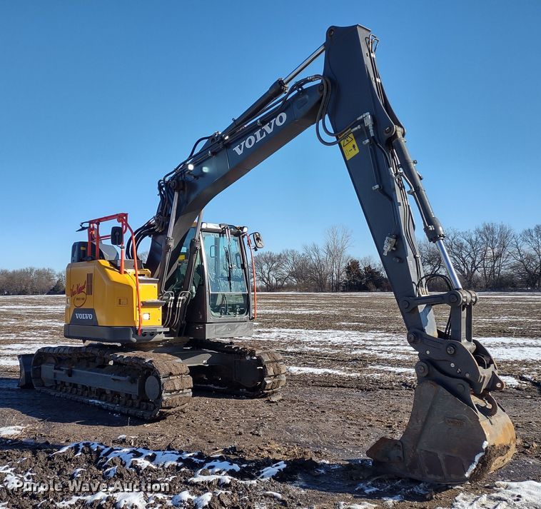image for item DR8143 2021 Volvo ECR145EL  excavator