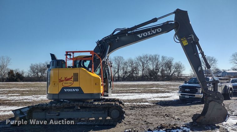 image for item DR8143 2021 Volvo ECR145EL  excavator