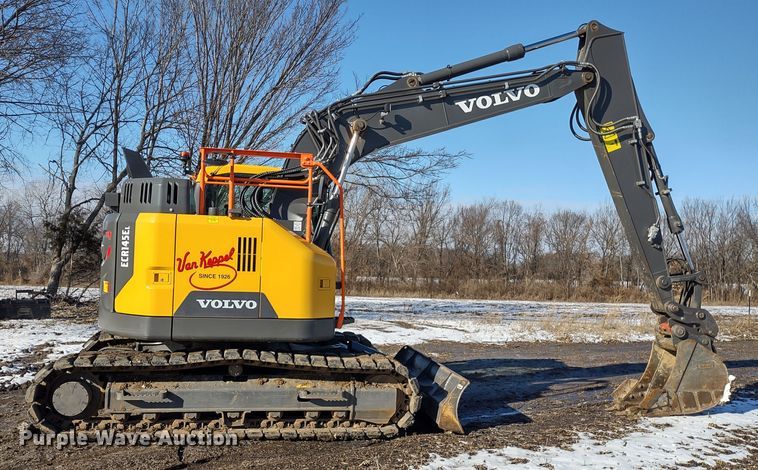 image for item DR8143 2021 Volvo ECR145EL  excavator