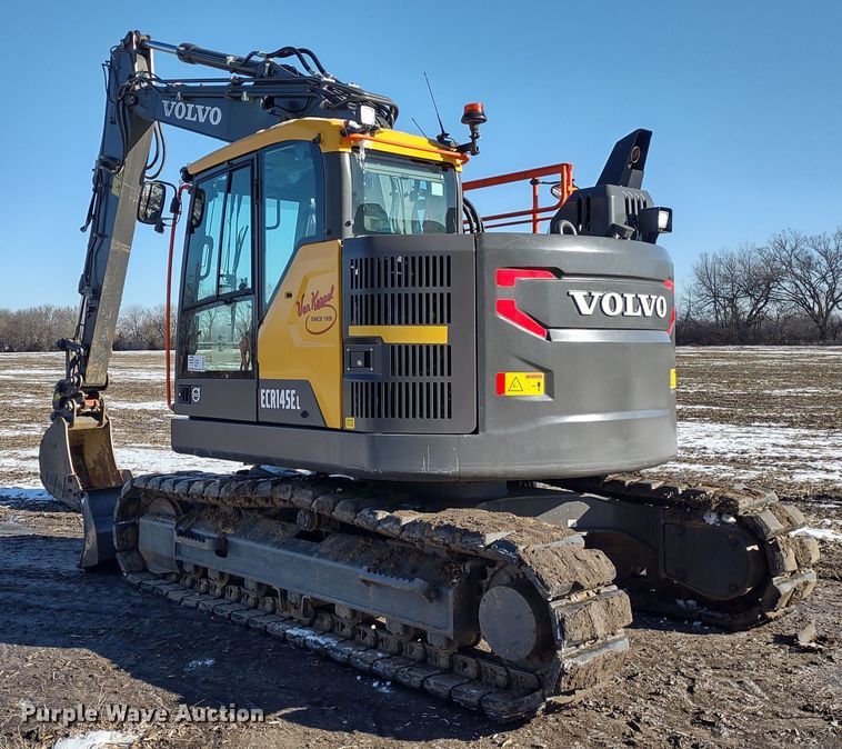 image for item DR8143 2021 Volvo ECR145EL  excavator