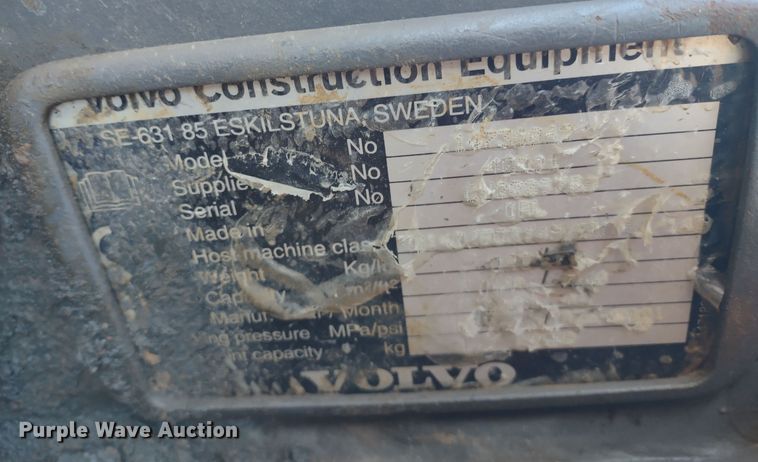 image for item DR8143 2021 Volvo ECR145EL  excavator