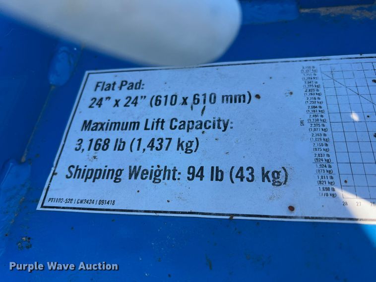 image for item DS2732 Vacuworx CM 3  slab vacuum